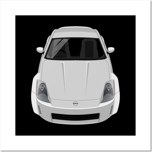 Fairlady 350Z Z33 2002-2008 - Silver Wall Art by jdmart